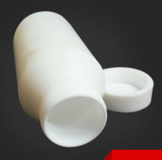 Teflon shaped parts PTFE teflon bottle factory direct sales