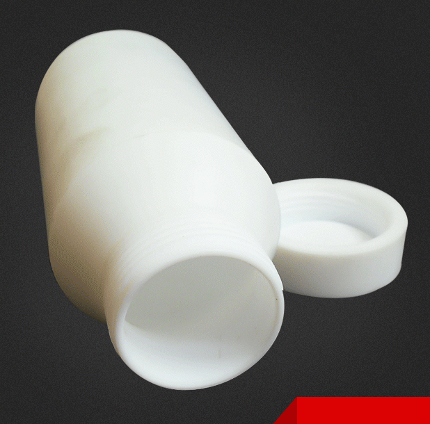 Teflon shaped parts PTFE teflon bottle factory direct sales