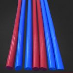 PTFE Teflon Rod Color PTFE stick customized size