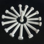 [Factory wholesale] PTFE screw PTFE bolt Teflon screw high temperature and acid and alkali insulation