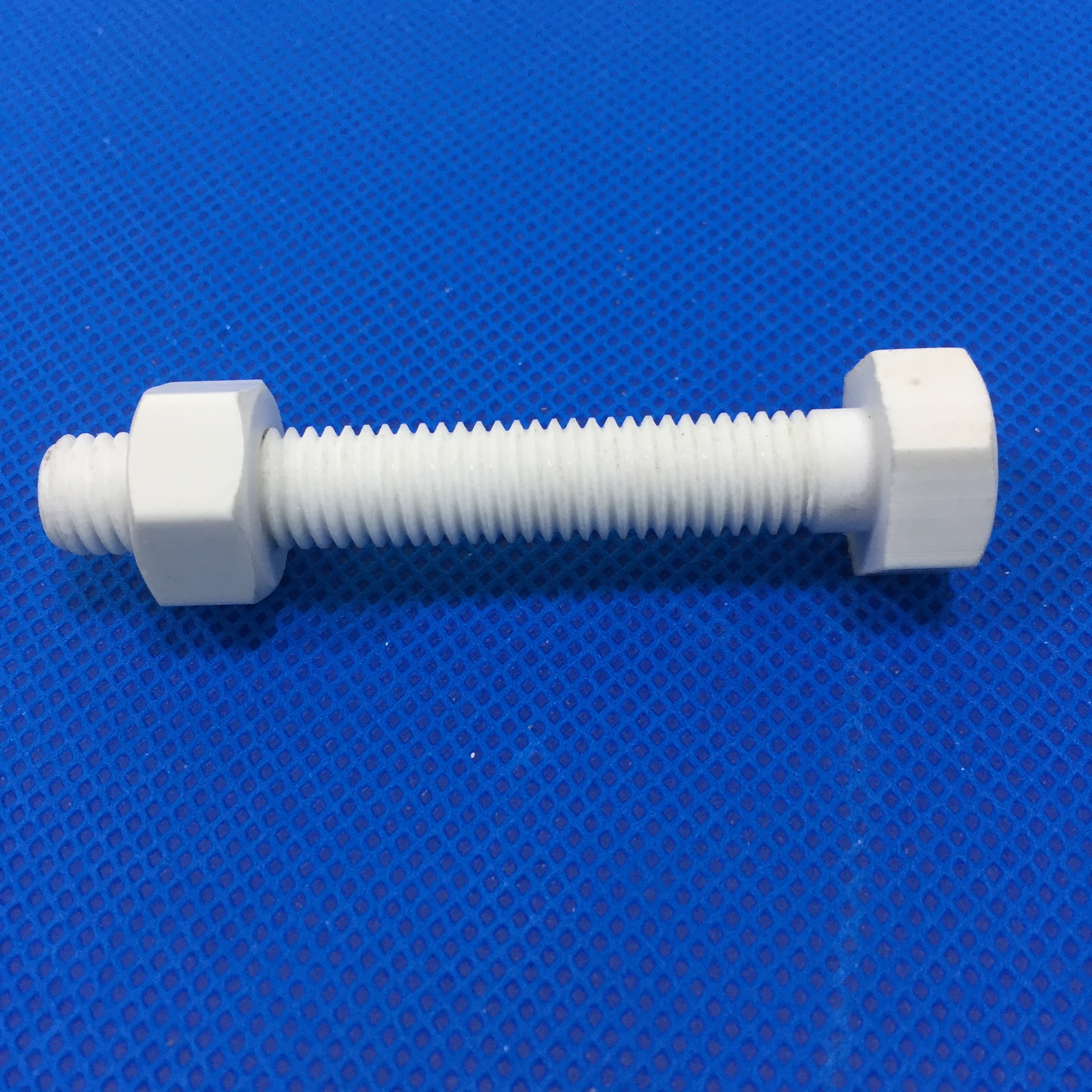 Factory wholesale PTFE bolt Teflon screw high temperature and acid and alkali insulation plastic parts manufacturer supplier mfg source