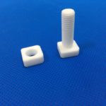 Factory wholesale PTFE screw PTFE bolt Teflon screw high temperature and acid and alkali insulation plastic parts manufacturer supplier mfg source