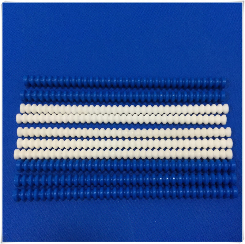 Wavy PTFE cleaning bead PTFE Teflon rack customized Teflon Stick