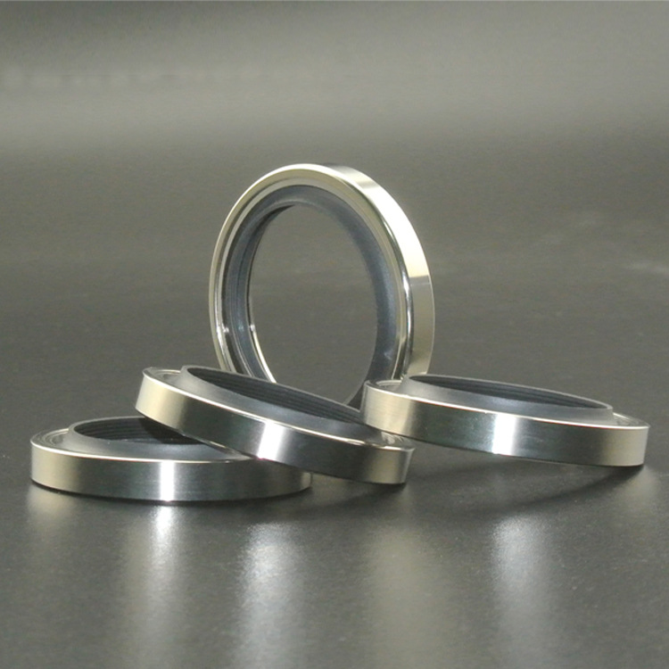 PTFE skeleton double lip oil seal stainless steel oil seal china factory