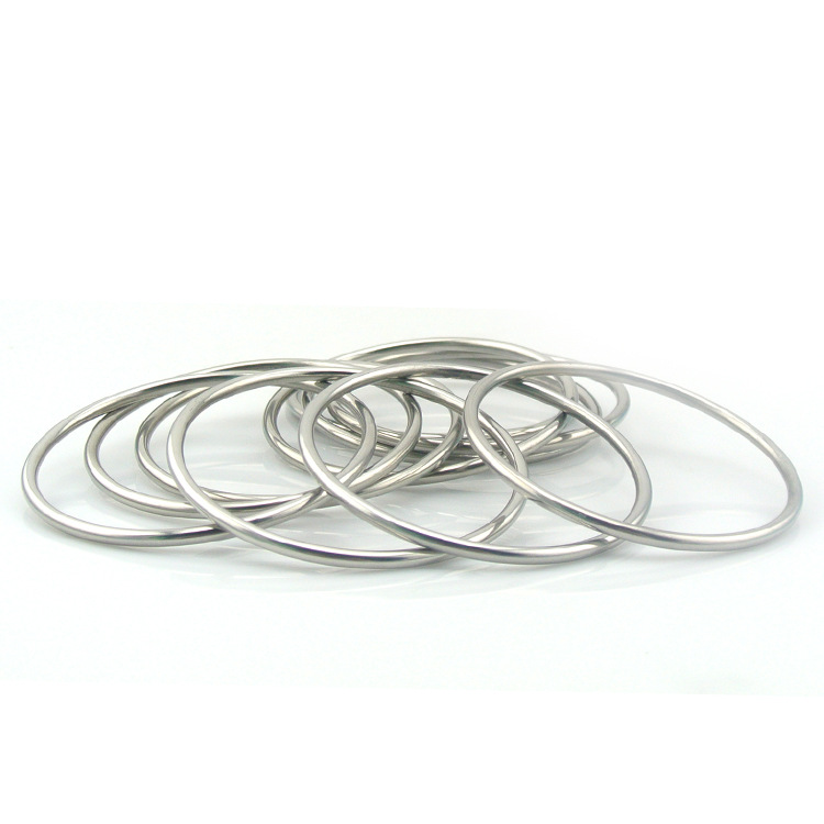 High pressure hollow metal core stainless steel o-ring seal SS316 corrosion resistant