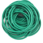 green  Custom fluoroelastomer FKM Viton rubber o-ring high temperature 350 celsius degree