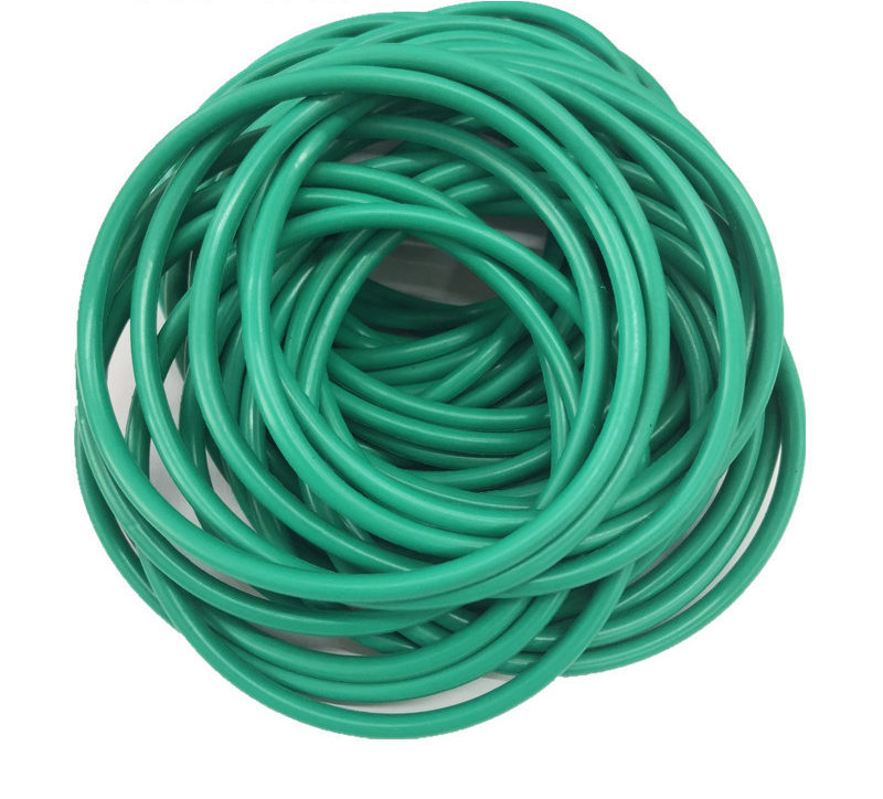 green Custom fluoroelastomer FKM Viton rubber o-ring high temperature 350 celsius degree