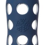 OEM factory Silicone Sleeve Glass Water Bottle BPA-Free Rubber
