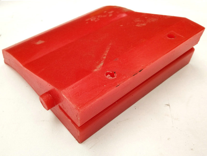 China standard Custom Manufacturers rubber PU Polyurethane Blade Cleaner Scraper