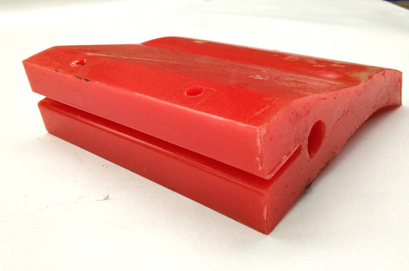 Custom Manufacturers rubber PU Polyurethane Blade Cleaner Scraper