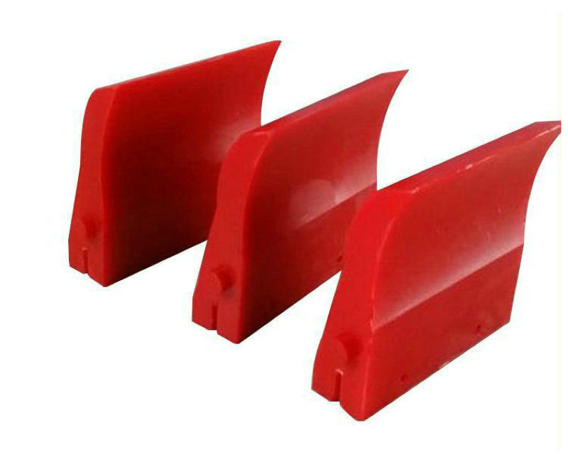 China standard Custom Manufacturers rubber PU Polyurethane Blade Cleaner Scraper