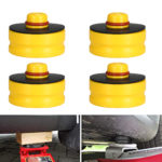 Suitable for Tesla Model 3 car bottom jack shock absorption rubber pad model3 modification accessories