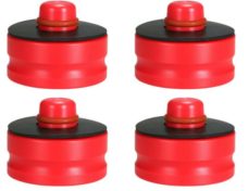 rubber Aluminum factory wholesale Suitable for Tesla Model 3 car bottom jack shock absorption rubber pad model3 modification accessories