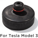 Suitable for Tesla Model3/Y/S/X car bottom jack shock absorption rubber pad modelY modification