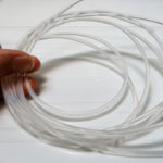 silicone cord rope strip High transparent food grade medical grade sealing strip solid round strip