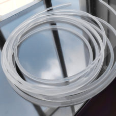 1silicone cord rope strip High transparent food grade medical grade sealing strip solid round strip