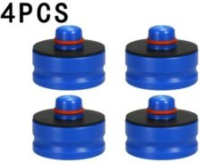 rubber Aluminum factory wholesale Suitable for Tesla Model 3 car bottom jack shock absorption rubber pad model3 modification accessories