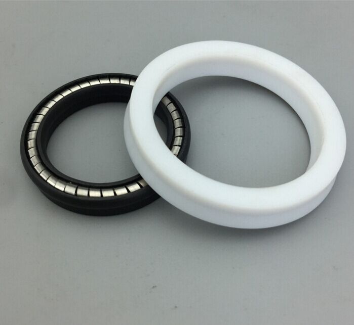 PTFE Carbon fiber seal Spring energized seal ring  Wear resistance, corrosion resistance, for high temperature, high pressure resistance