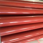 Silicone tube for corona machine special large size from factory silisonce sleeve pipe for steel roller