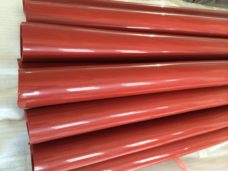 Silicone tube for corona machine special large size from factory silisonce sleeve pipe for steel roller