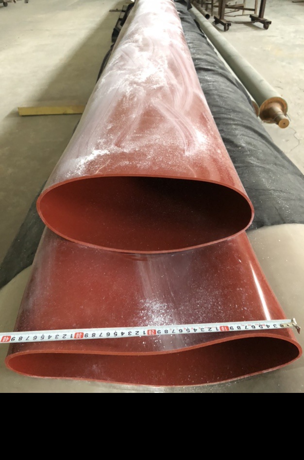 Silicone tube for corona machine special large size from factory silisonce sleeve pipe for steel roller