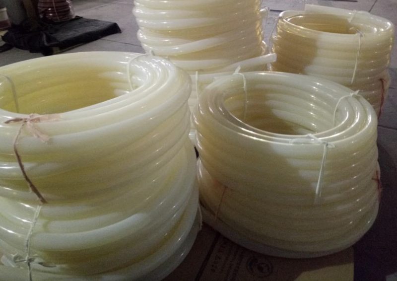 Silicone tube for corona machine special large size from factory silisonce sleeve pipe for steel roller