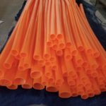 Silicone tube for corona machine special large size from factory silisonce sleeve pipe for steel roller