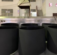 Glove machine conveyor belt manufacturers high temperature resistant belt Seamless silicone belt for disposable glove machine