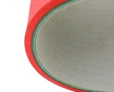 customized green pvc conveyor belt coated red rubber Factory