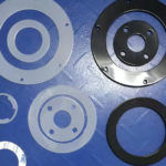 Silicone sheet gasket rubber sheet custom processing sealing gasket shock-absorbing pad 1/2/3/5/10mm