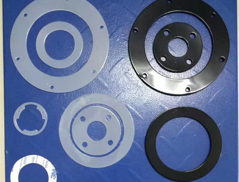 Silicone sheet gasket rubber sheet custom processing sealing gasket shock-absorbing pad 1/2/3/5/10mm