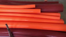 Silicone tube for corona machine special large size from factory silisonce sleeve pipe for steel roller