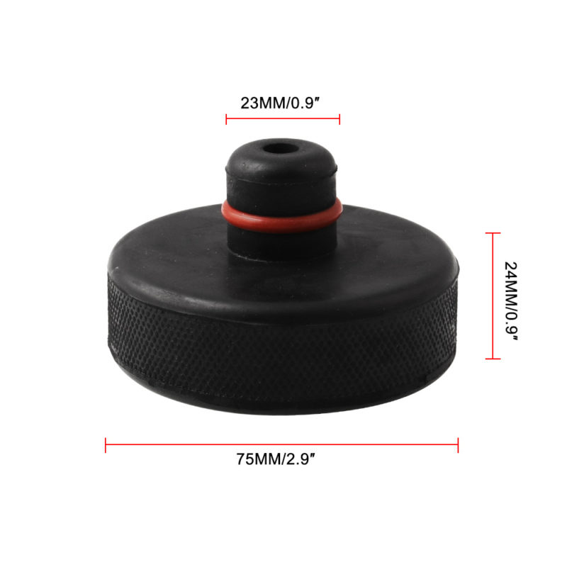 car jack rubber pad suitable for Model 3 XS chassis adapter support bay, Amazon, wish, AliExpress, independent station, LAZADA source factory