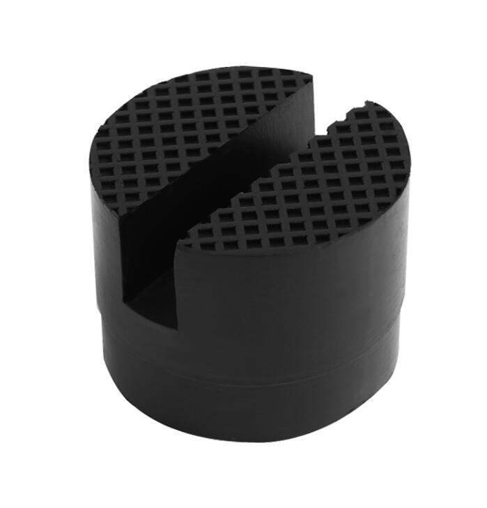 Car jack pad rubber support block buffer soft rubber cushion protective car rubber pad increased head anti-skid head