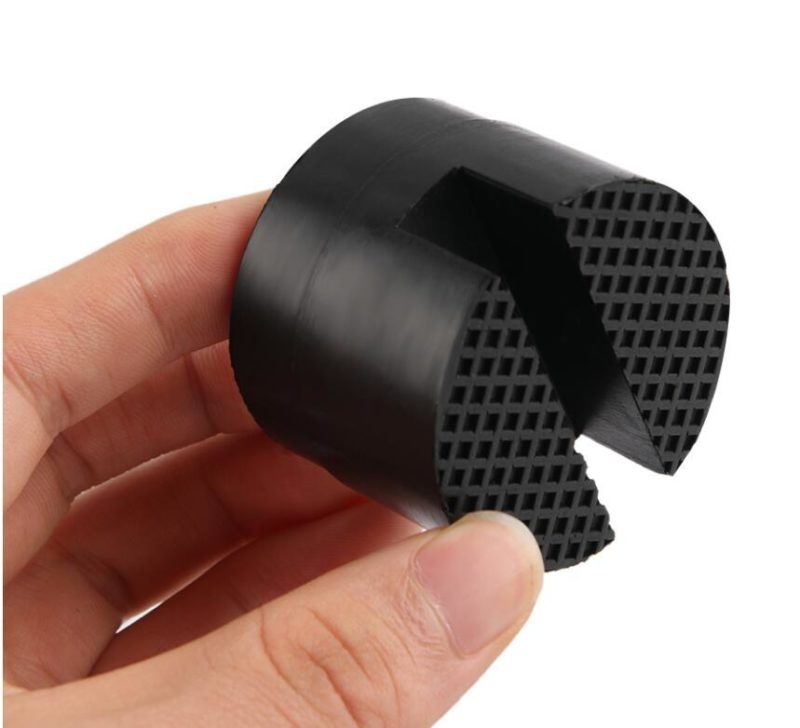 Car jack pad rubber support block buffer soft rubber cushion to protect the car with rubber pad to increase the head