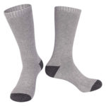 Electric heating socks unisex one size foot warmer heating socks USB thermostat explosion type warm garter with battery