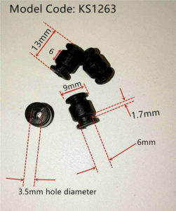 KS1263 silicone ball Rubber Ball AV shock damping vibration ball IKSONIC.COM ball