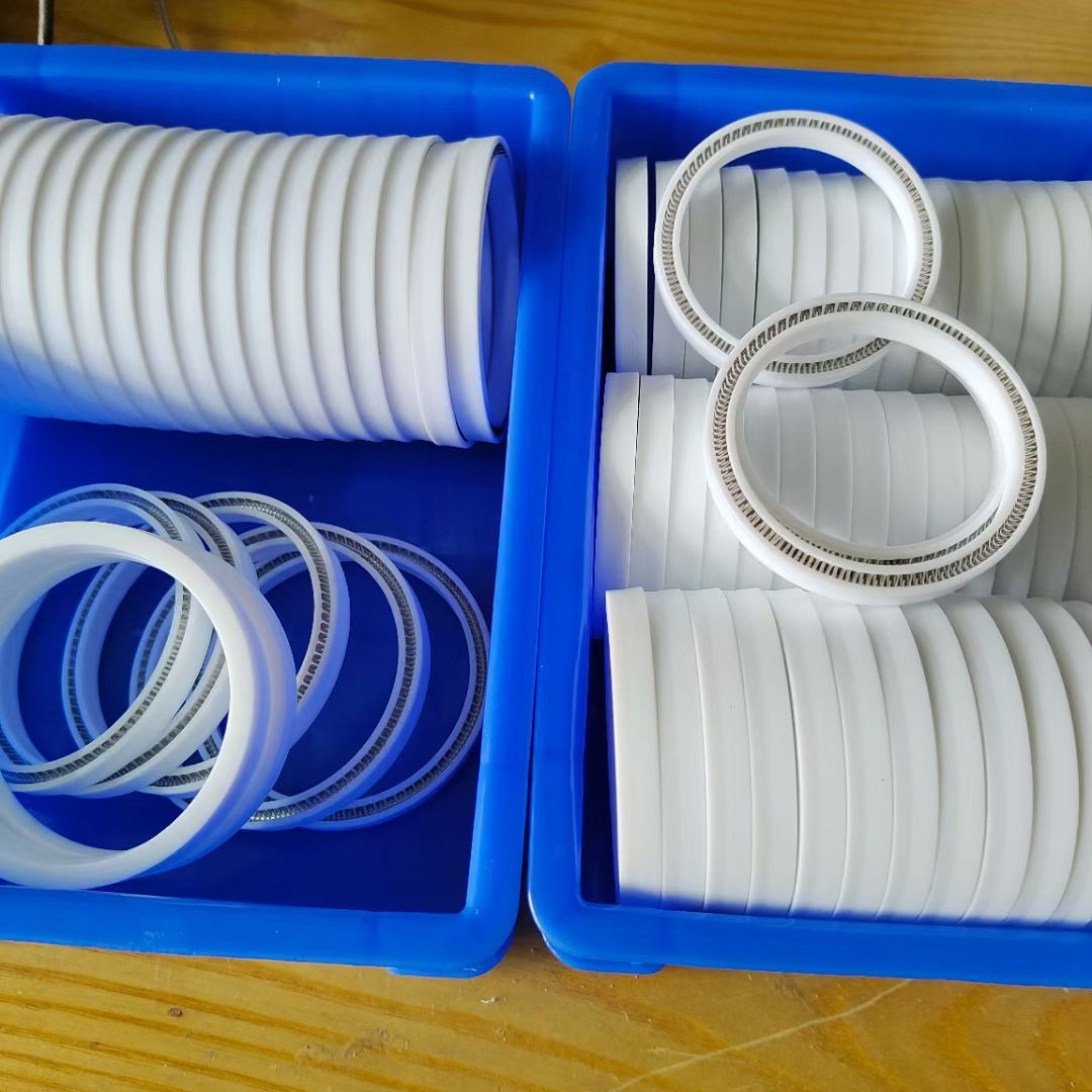 Chinese manufacturers and factory for Teflon PTFE spring energized seal ring for high pressure high temperature