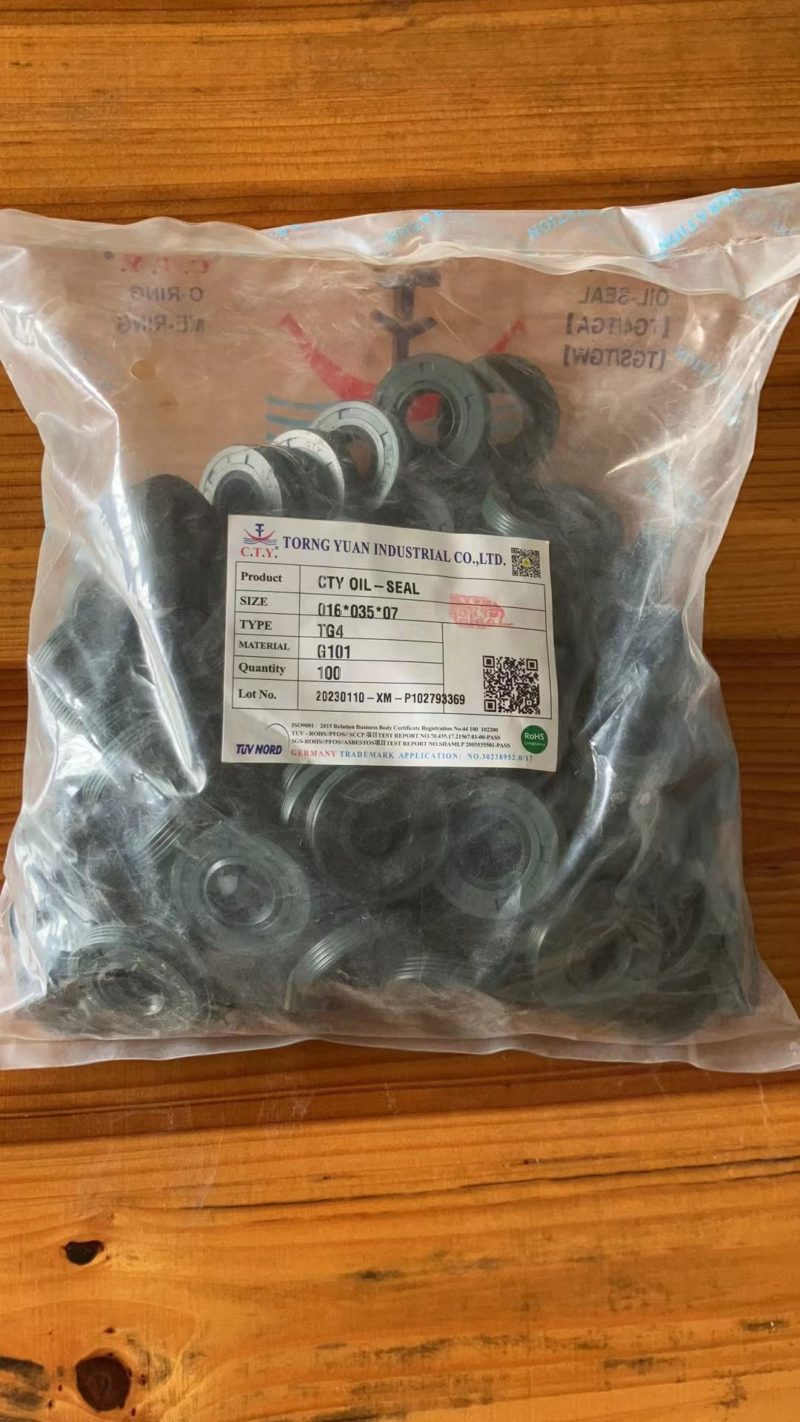 CTY TG4 Oil Seal: High-Quality NBR Rubber Seals from China Taiwan Manufacturer