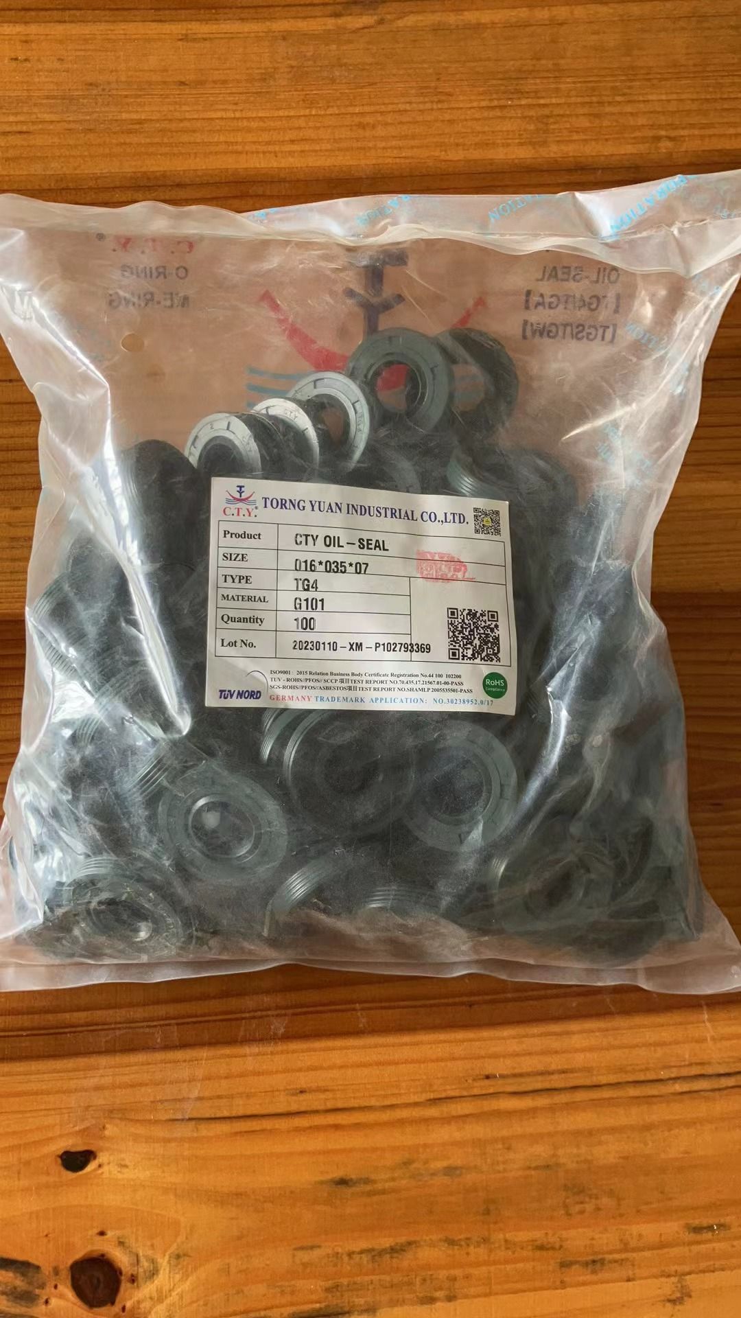 TG4 C.T.Y. CTY oil seal taiwan China manufacturer factory
