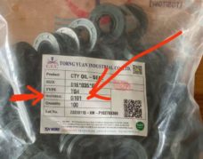 CTY TG4 Oil Seal: High-Quality NBR Rubber Seals from China Taiwan Manufacturer