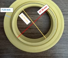 MARFLEX 630485-2 Ship boat vessel oil seal polytetrafluoroethylene polyimide PI alloy spring Rotating seal ring