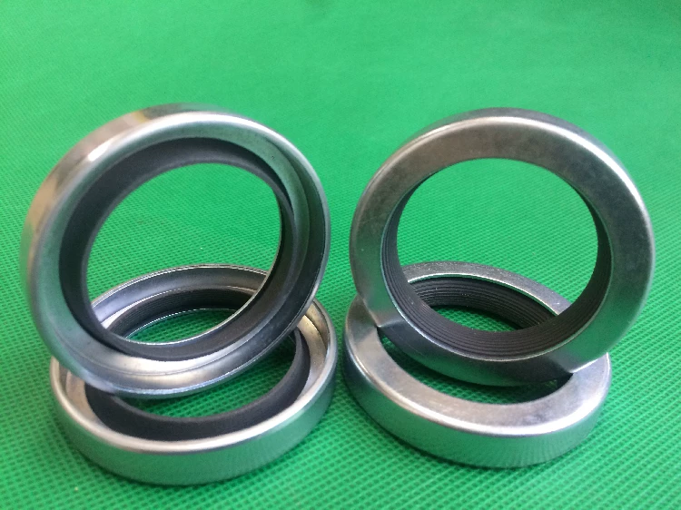 PTFE Stainless Steel Oil Seals - Single/Double Lip, All Sizes Industrial Sealing Components