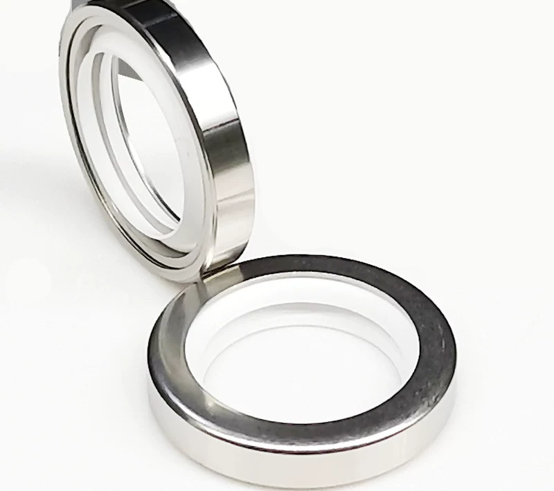 Teflon PTFE Stainless Steel Skeleton Oil Seals - Double Lip for Bore High-Speed Rotating Shafts, High Temp & Pressure Resistant China factory manufacturer