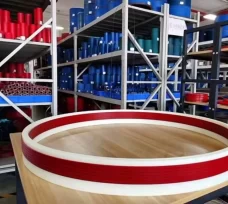 Teflon pipeline gas oil Valve Replacement V-Ring UHMWPE/PEEK carbon seal ring China Factory