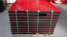 Belt Conveyor Impact Bars Bed - Rubber Plastic Flame Retardant Wear-Resistant Mining Impact Bed