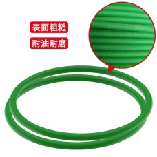 PU Rubber Belts - PU Polyurethane Non-Slip Integrated Injection Molding Round Belts, Seamless Small Conveyor Belts for Tempering Furnaces