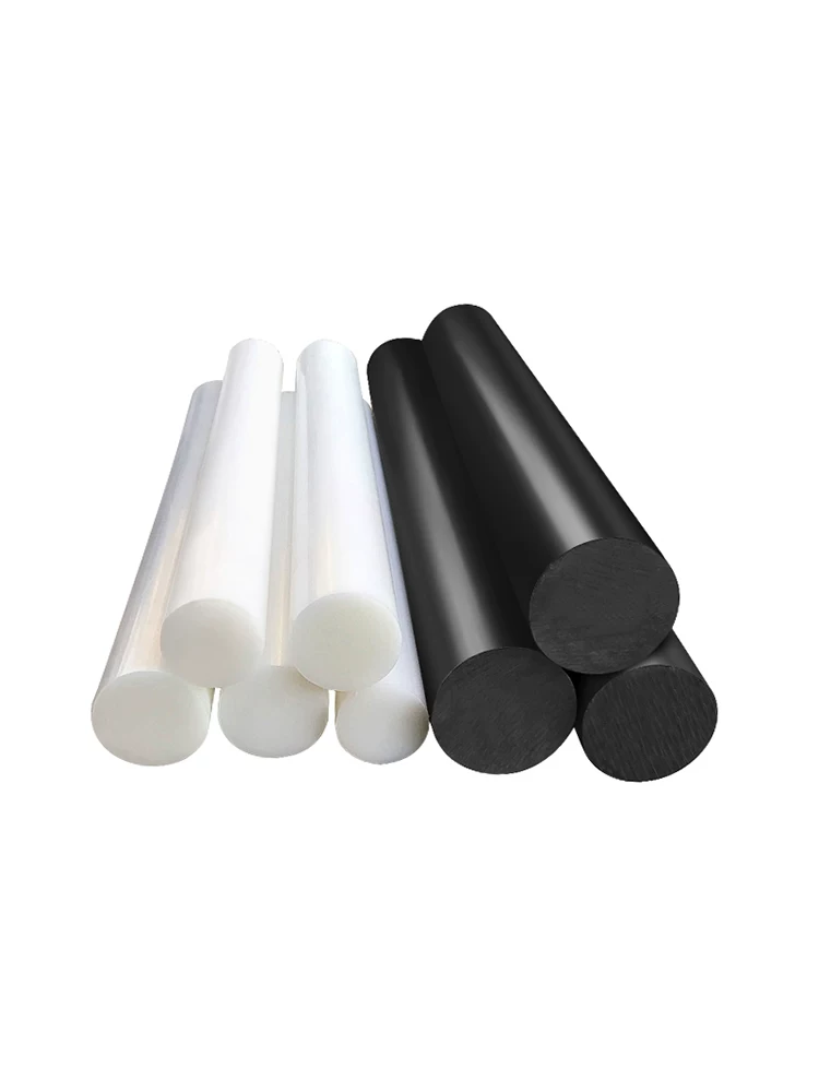 Pom rods, polyoxymethylene rods, plastic steel plugs rods, new material plastic rods, black, white, red, yellow, blue, green15~200mm