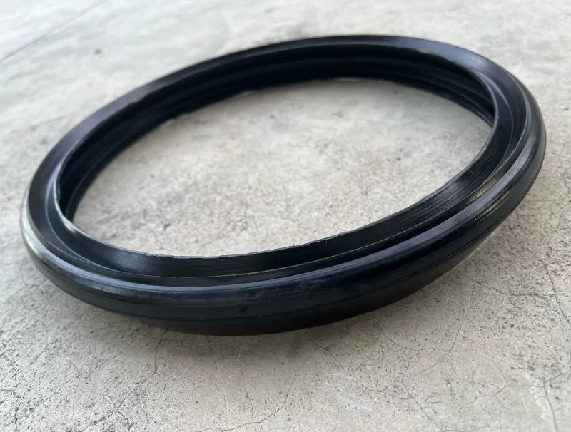PVC-U plastic pipe rubber seal ring water supply grade pipe fittings R-shaped expansion rubber ring