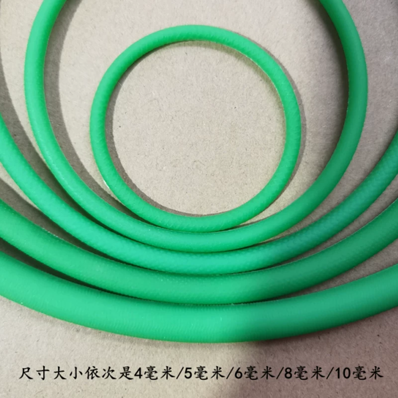 PU Rubber Belts - PU Polyurethane Non-Slip Integrated Injection Molding Round Belts, Seamless Small Conveyor Belts for Tempering Furnaces